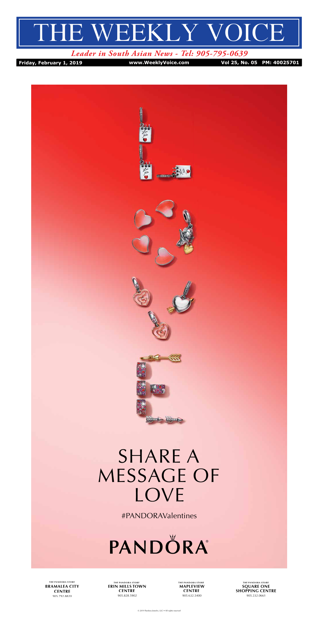 SHARE a MESSAGE of LOVE #Pandoravalentines