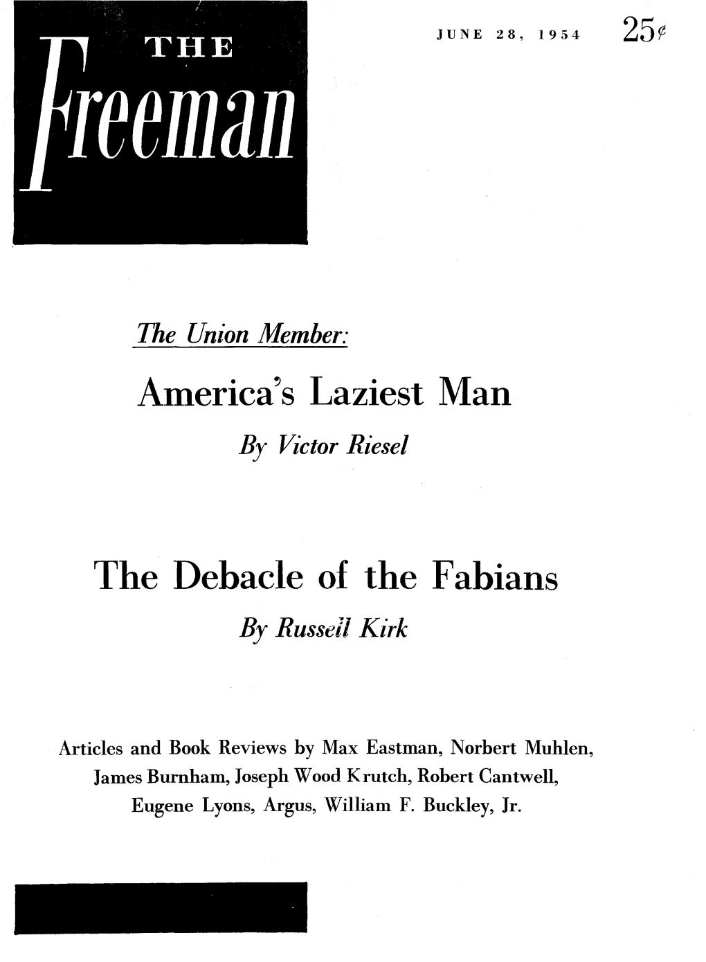 The Freeman June 1954