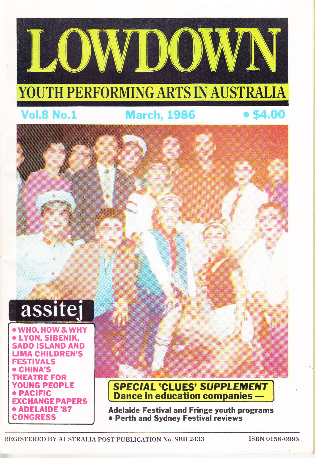 Youth Performii{G Arts in Australia