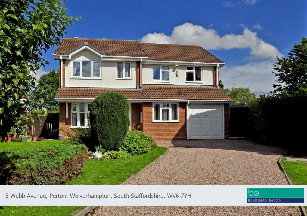 5 Webb Avenue, Perton, Wolverhampton, South