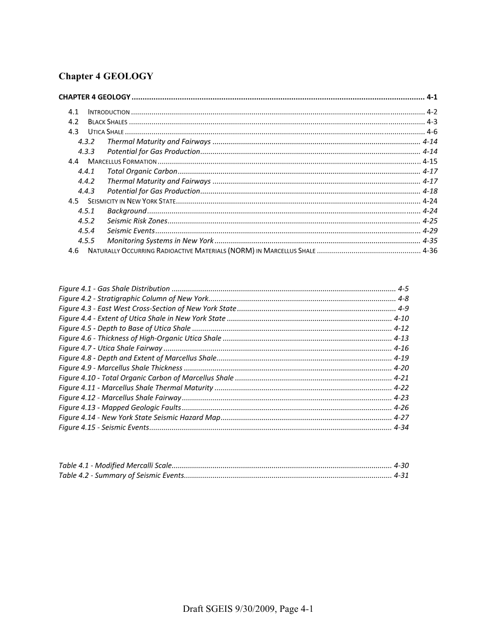 Chapter 4 GEOLOGY