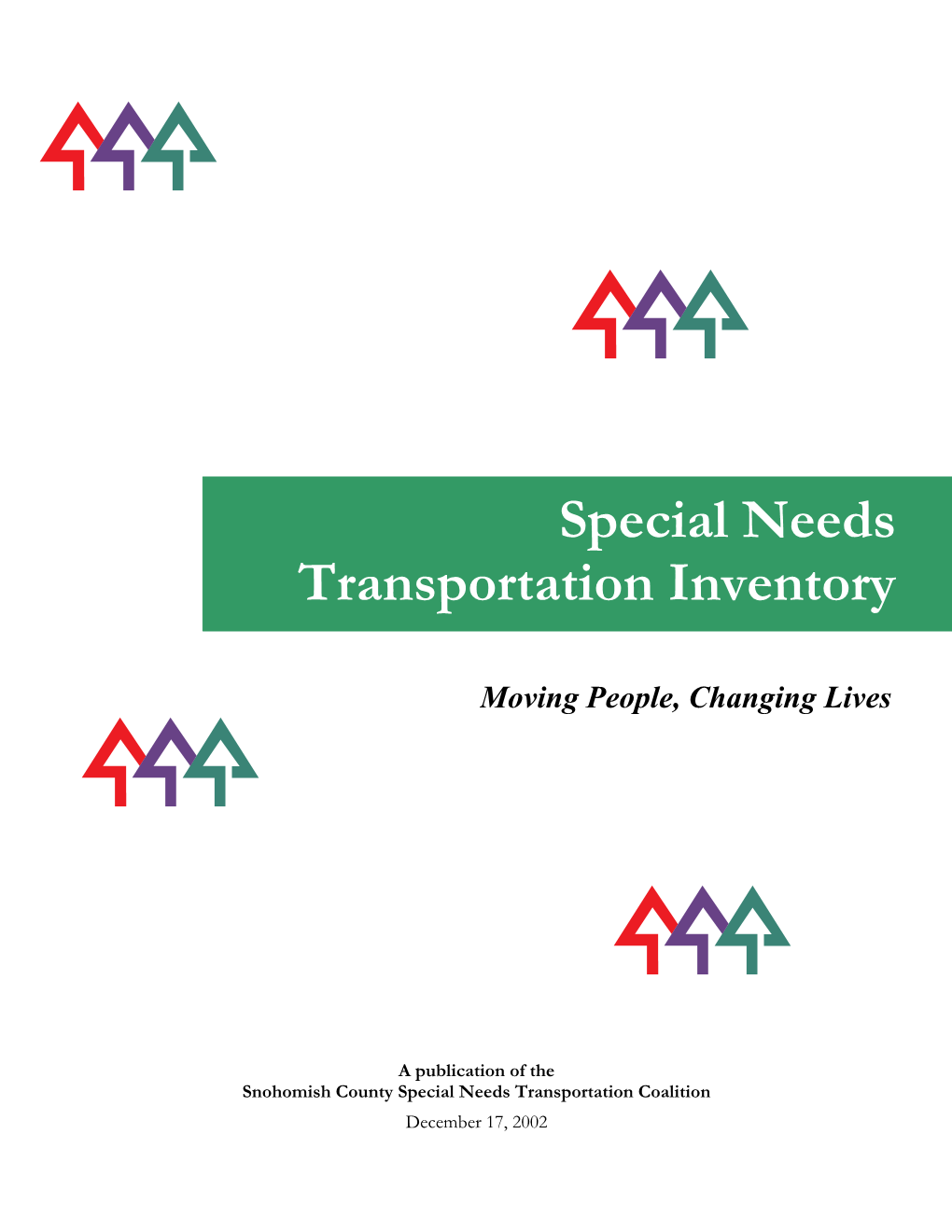 Special Needs Transportation Inventory