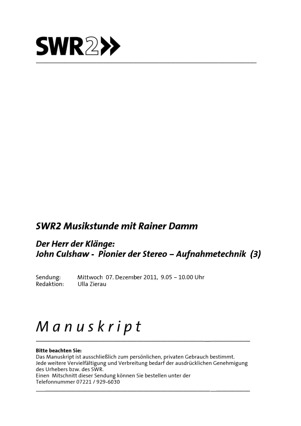 Swr2-Musikstunde-20111207.Pdf