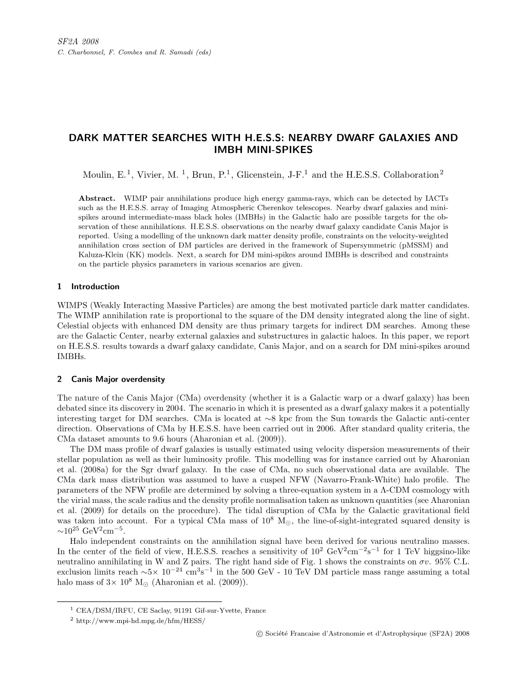 Nearby Dwarf Galaxies and Imbh Mini-Spikes