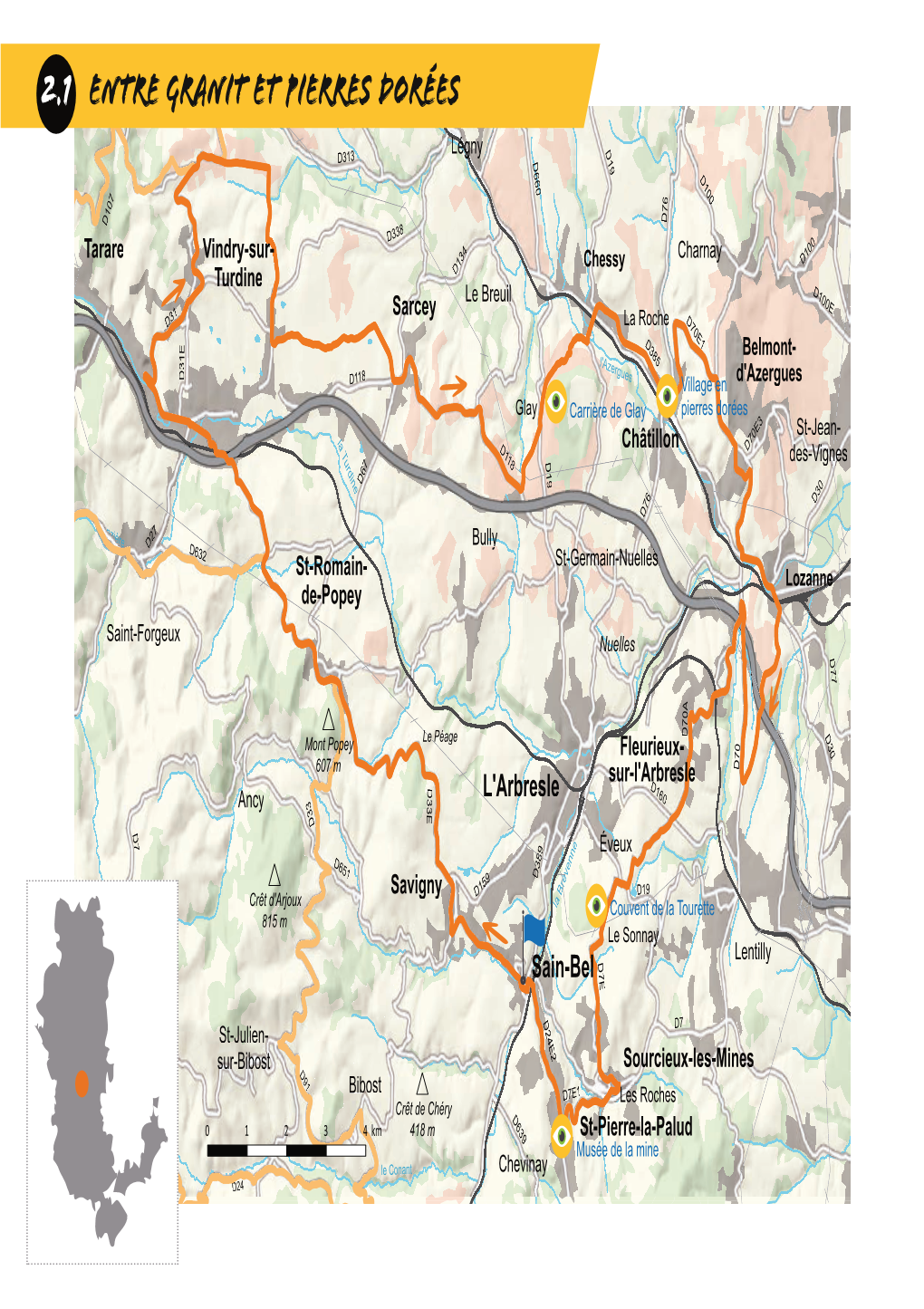 2.1 Entre Granit Et Pierres Dorées