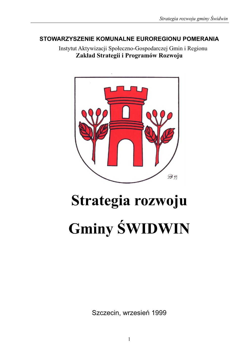 Strategia Rozwoju Gminy Świdwin