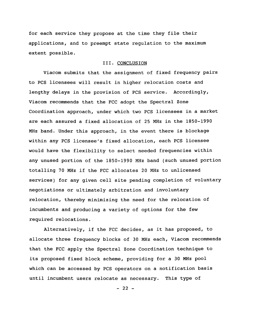 For Each Service They Propose at the Time They File Their Applications, and to Preempt State Regulation to the Maximum Extent Possible