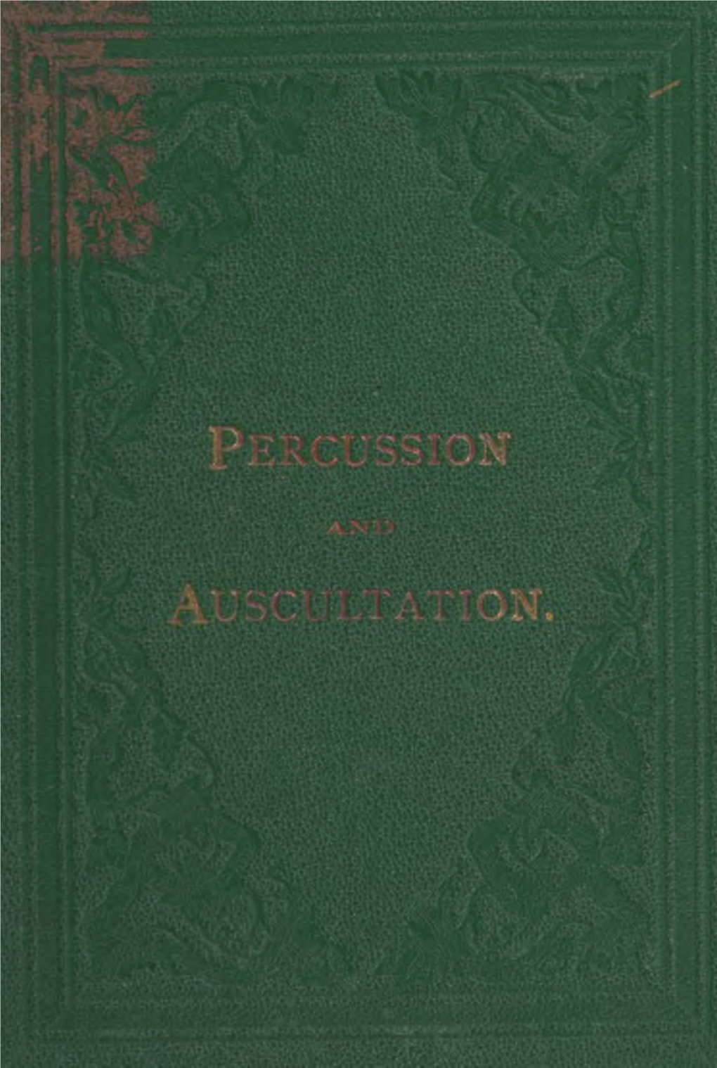 A Pocket Manual of Percussion And