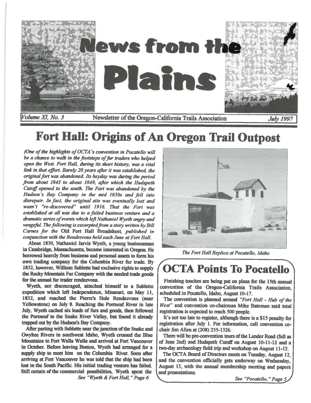 Fort Hall: Origins of an Oregon Trail Outpost