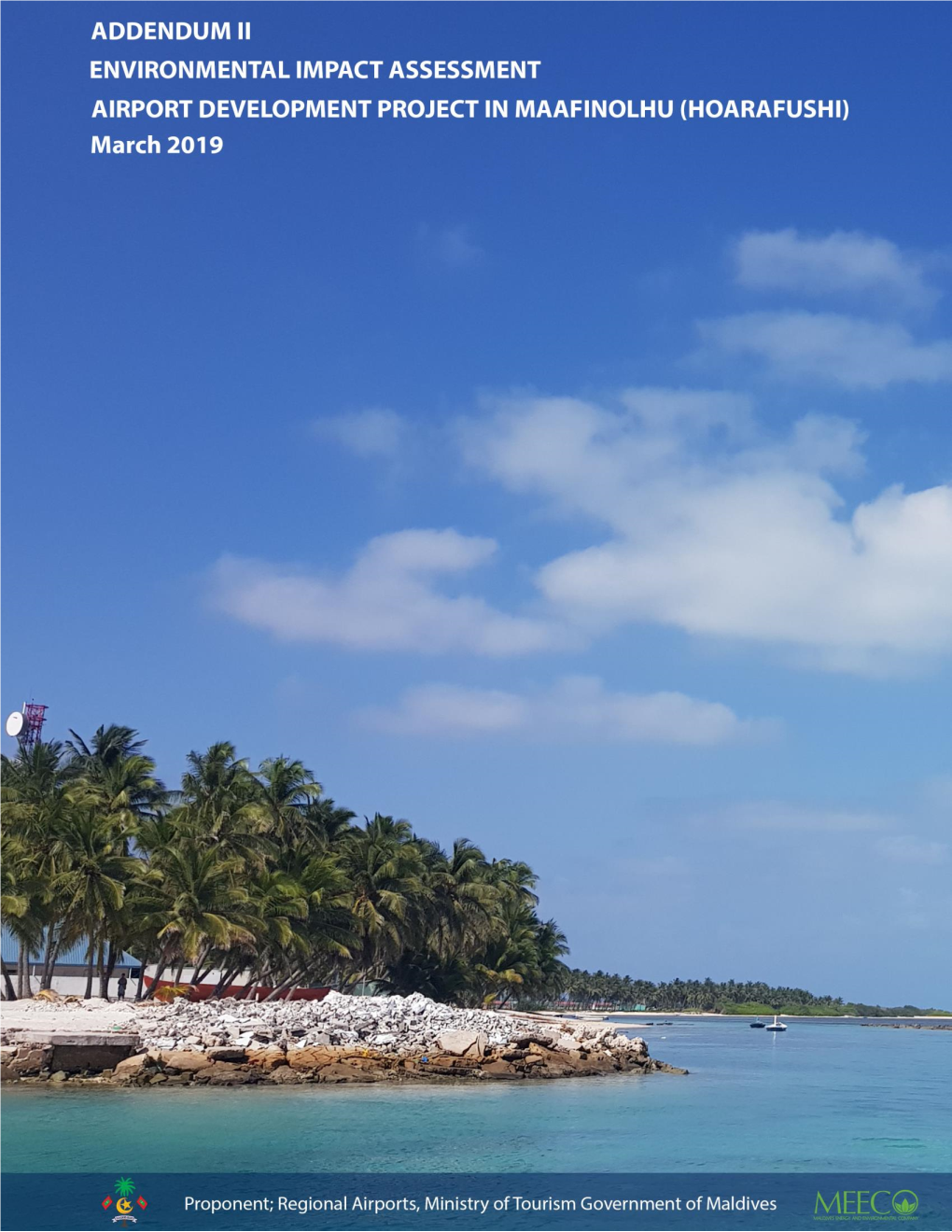 Second Addendum to the EIA for the Proposed Domestic Airport Development Project in Maafinolhu (Hoarafushi), Haa Alifu Atoll