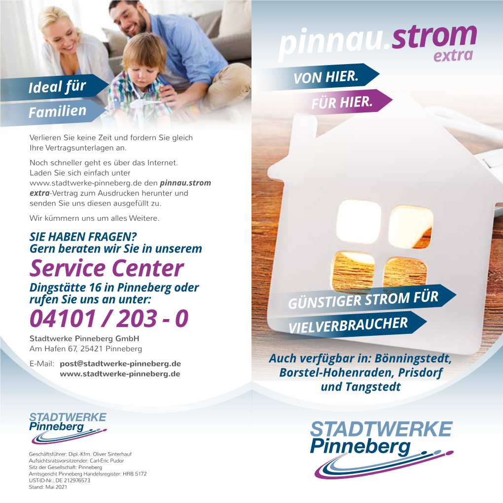 Pinnau.Strom Extra Stand