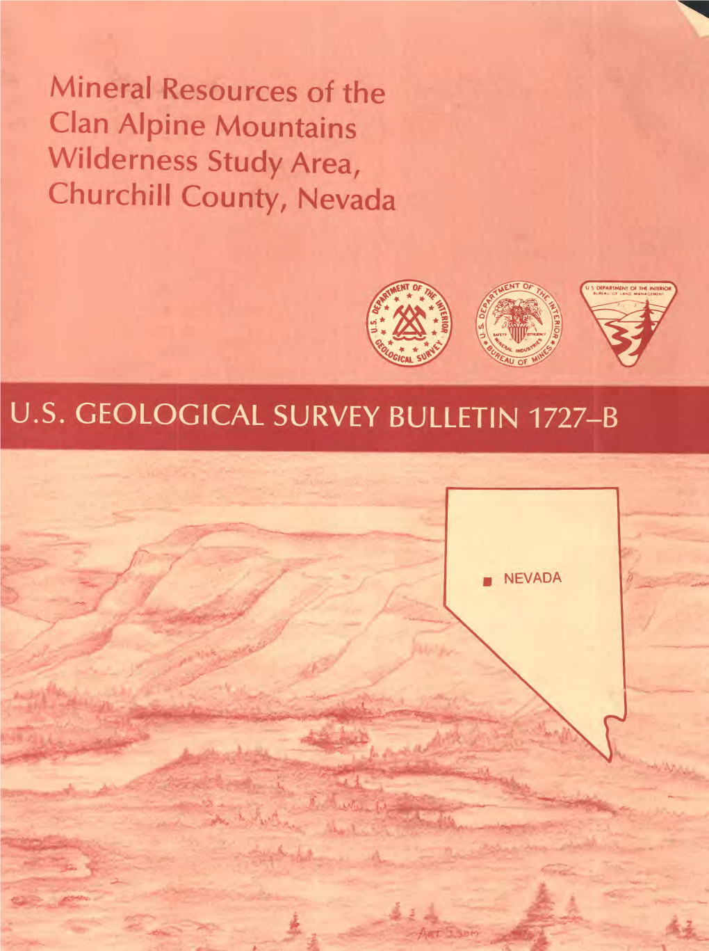 Mineral Resources of the Clan Alpine Mountains Wilderness Study Area, Churchill County, Nevada