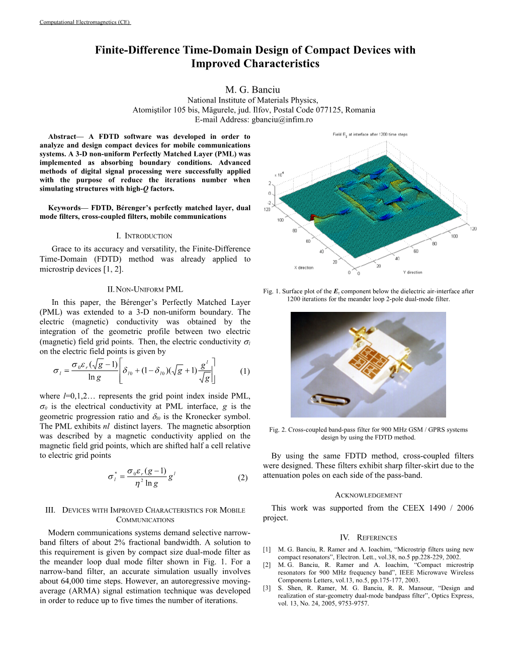 Finite-Difference Time-Domain Design of Compact Devices With