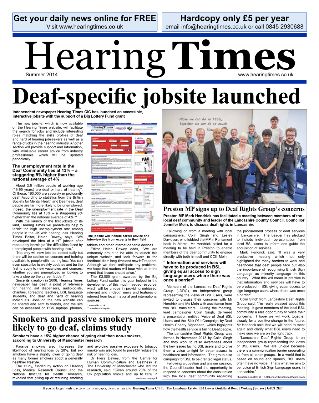 Deaf-Specific Jobsite Launched