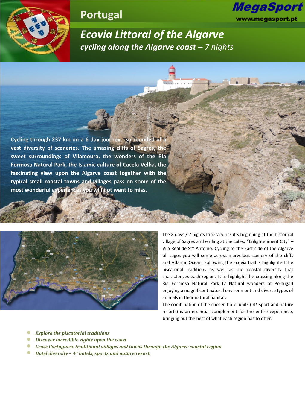 Portugal Ecovia Littoral of the Algarve