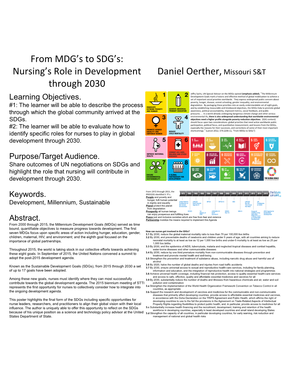 From Mdgs to Sdgs Nursings Role in Development Through 2030.Pptx