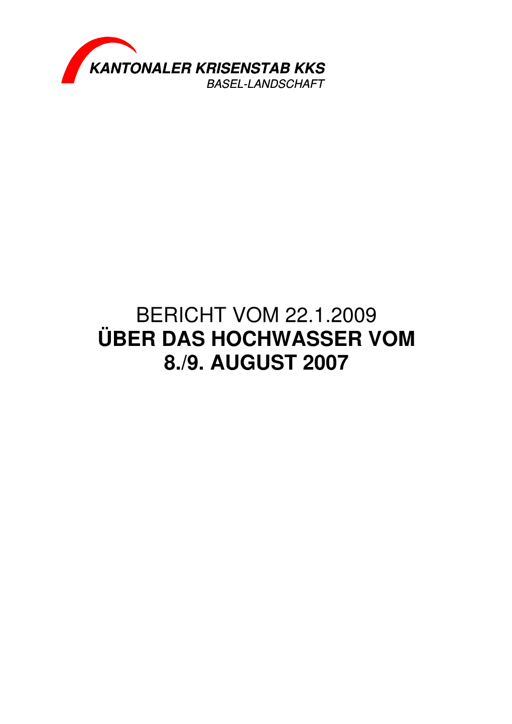 Bericht Über Das Hochwasser