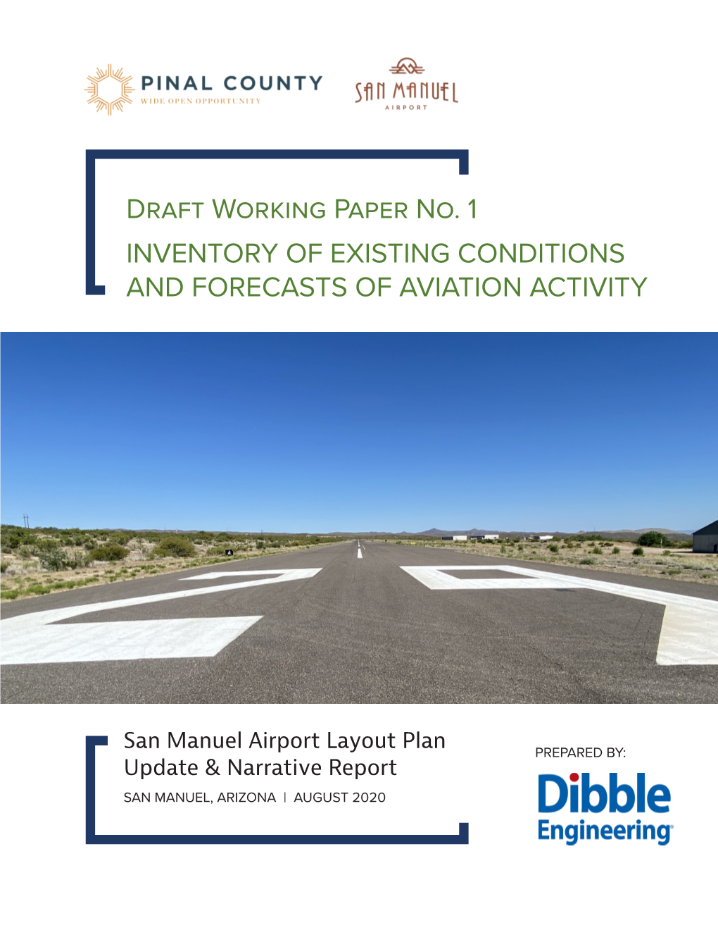San Manuel Airport Layout Plan Update and Narrative Report