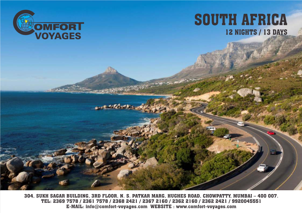 South Africa 12 Nights / 13 Days