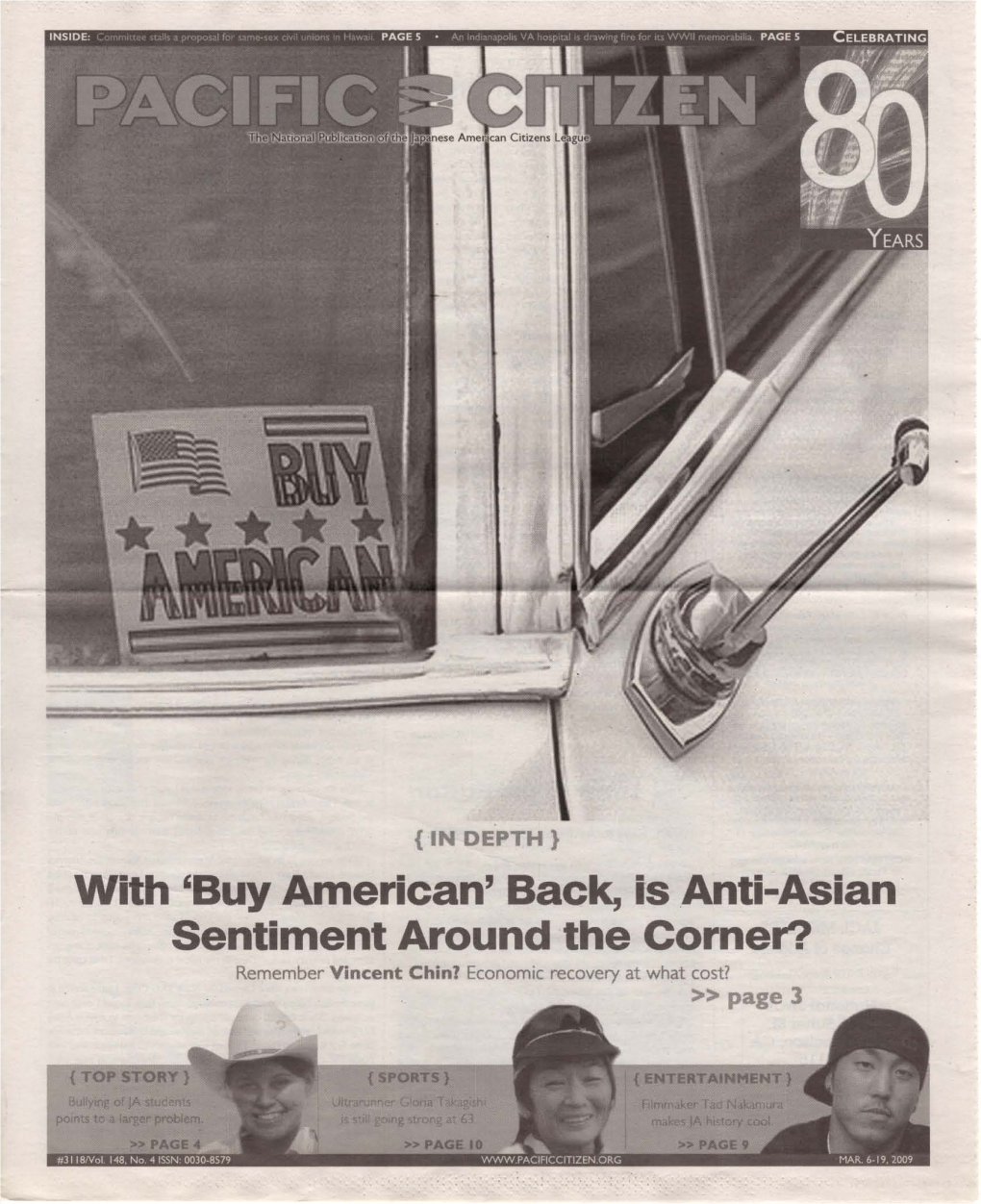 'Buy American' Back, Isanti-Asian· Sentiment Around 