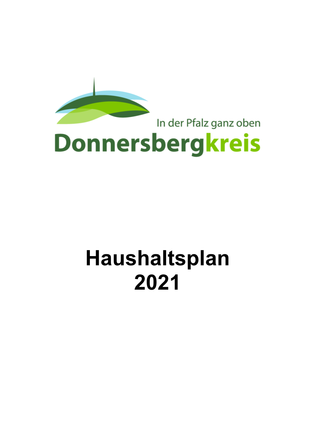 Haushaltsplan 2021