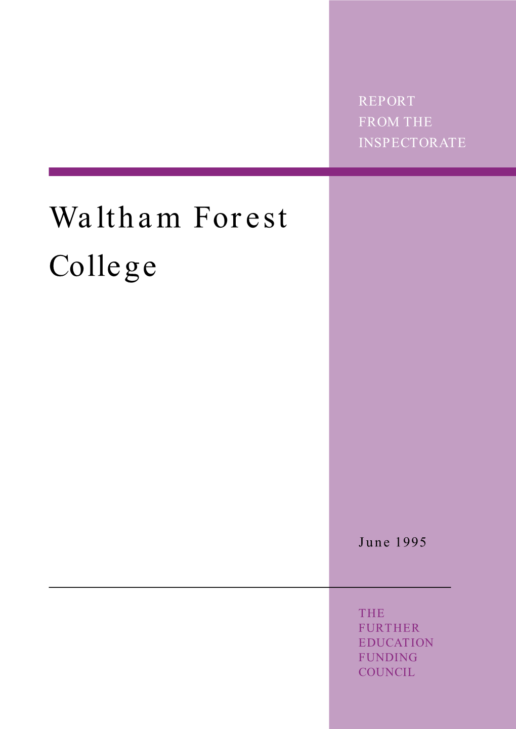 Waltham Forest College