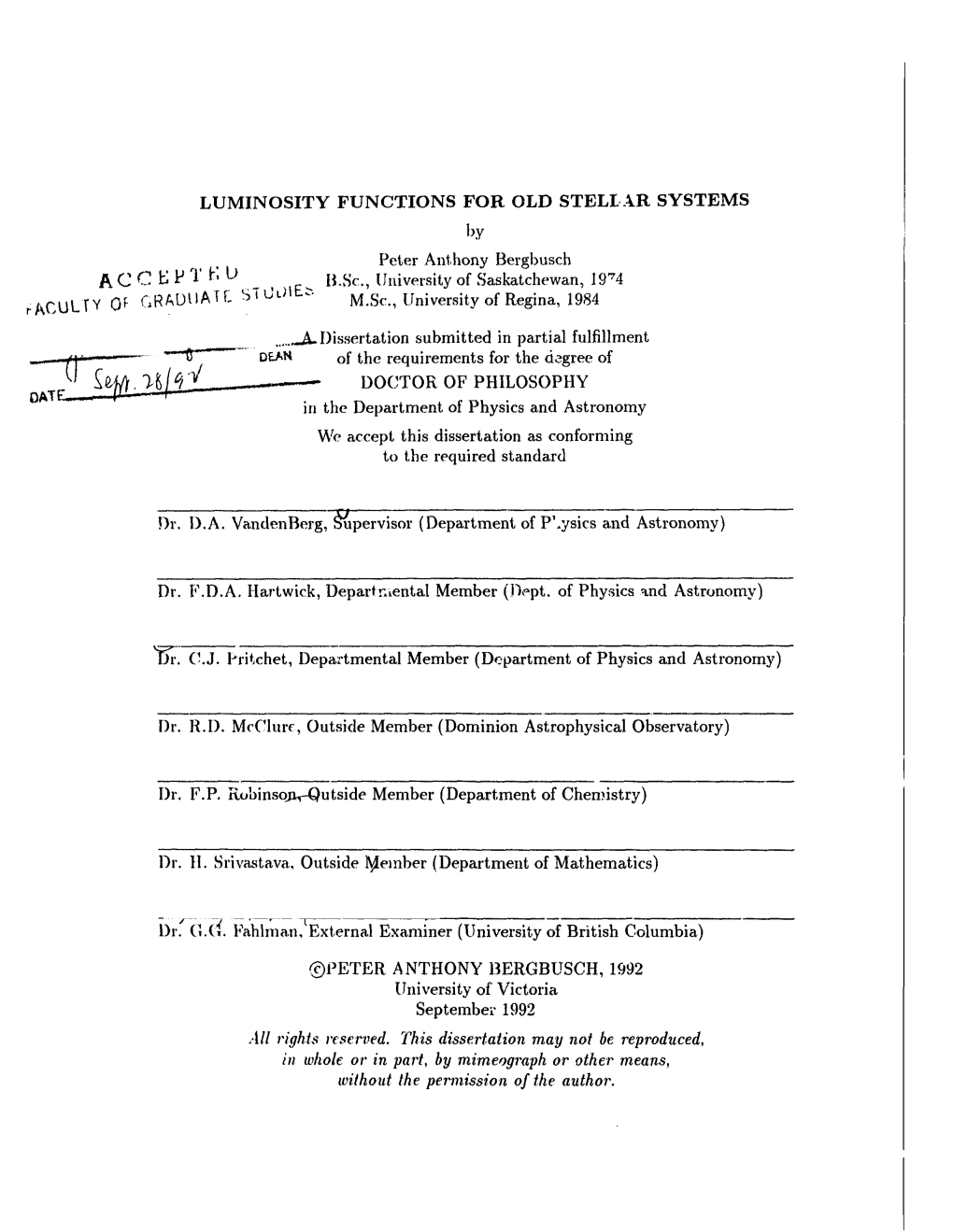 Luminosity Functions for Old Stellar Systems