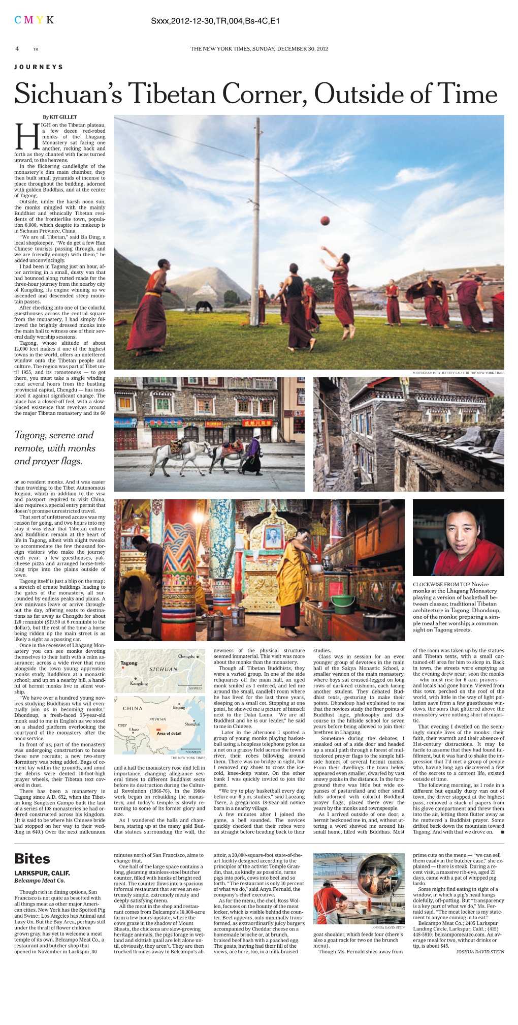 Sichuan's Tibetan Corner, Outside of Time