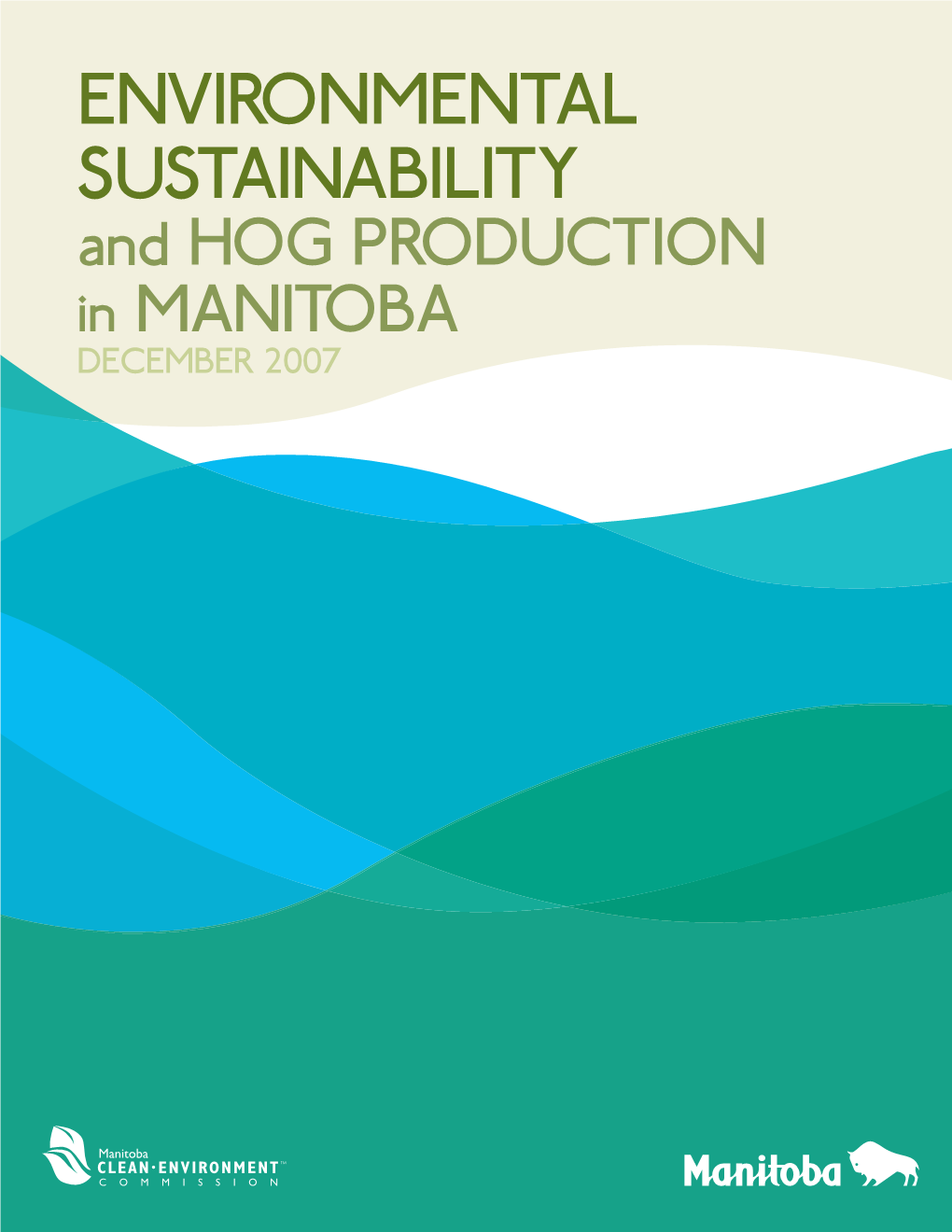 3 Agriculture and the Manitoba Economy While