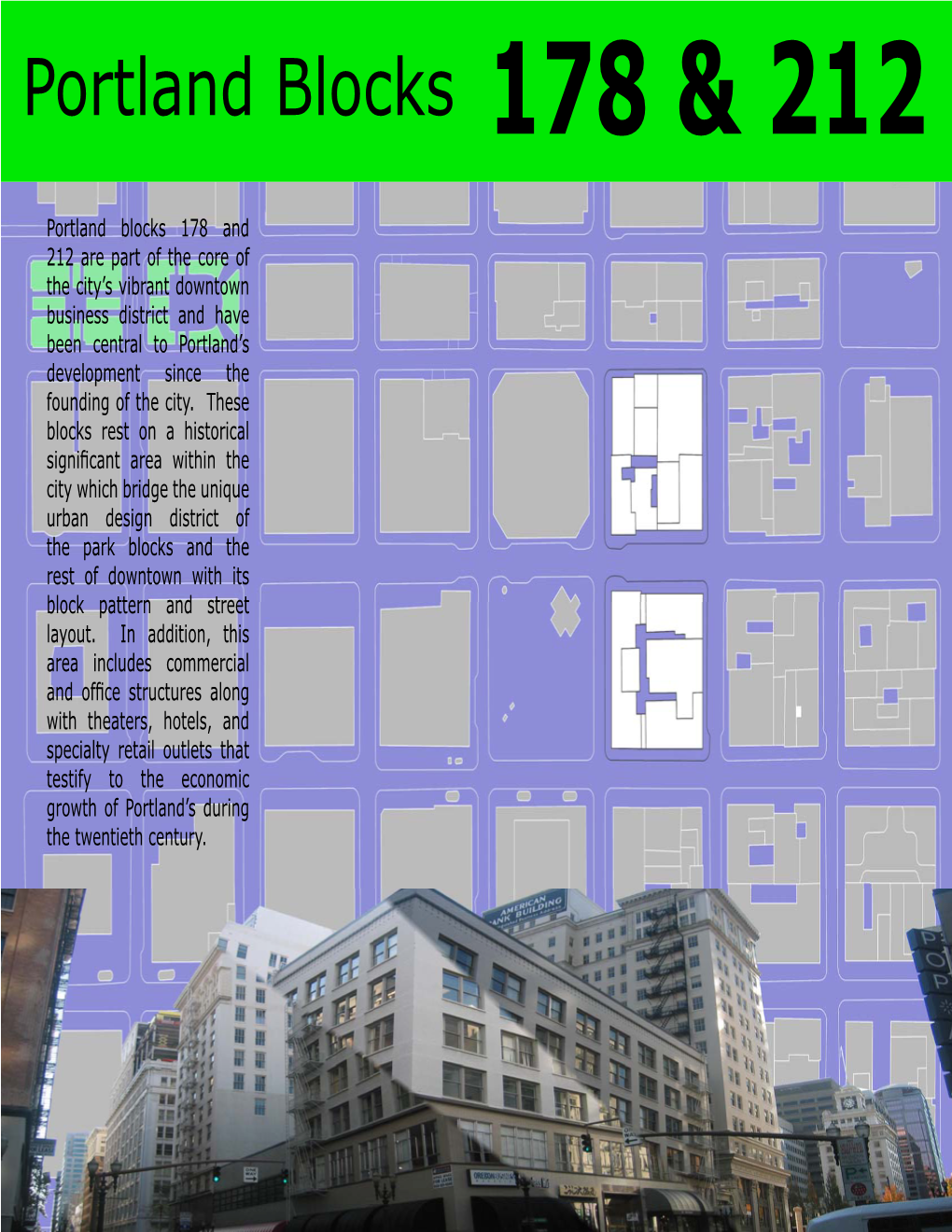 Portland Blocks 178 & 212 ( 4Mb PDF )