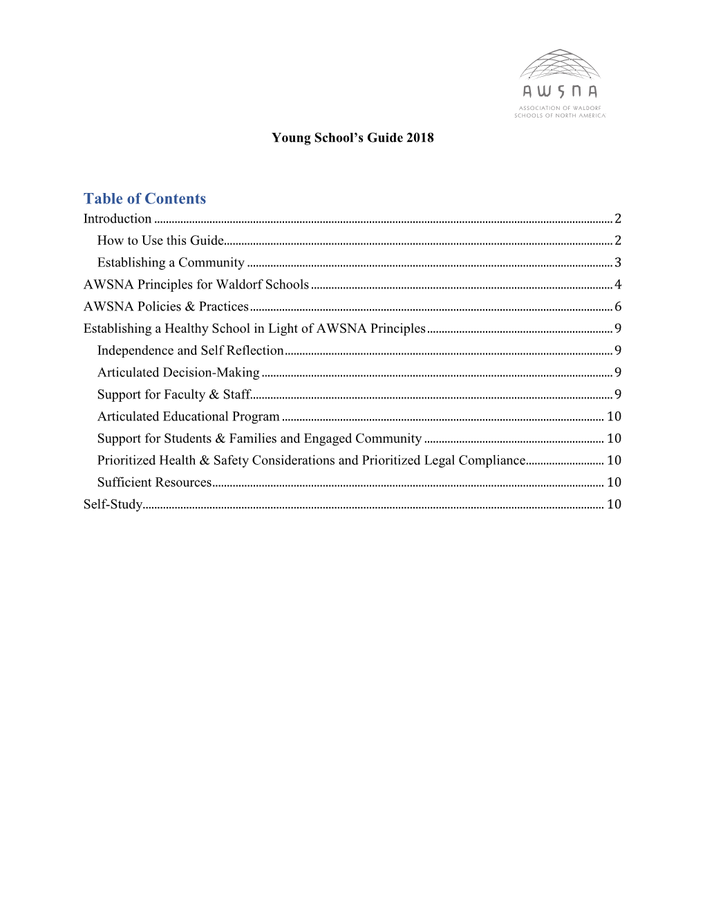 Table of Contents Introduction