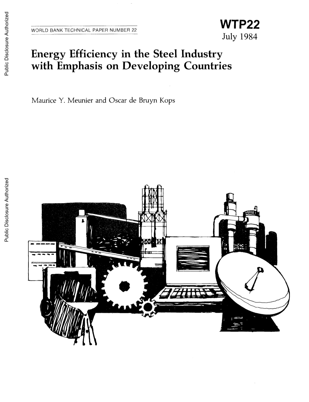 Energy Efficiency in the Steel Industry with Emphasis on Developing Countries Public Disclosure Authorized