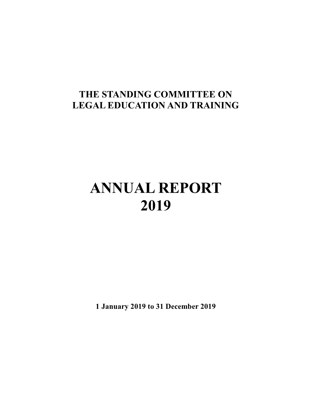 Annual Report 2019