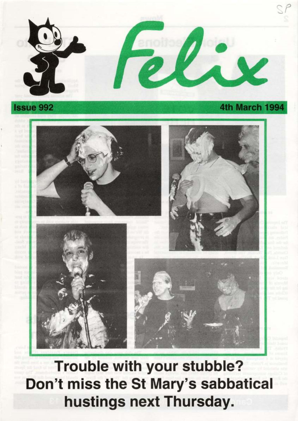 Felix Issue 0985, 1994