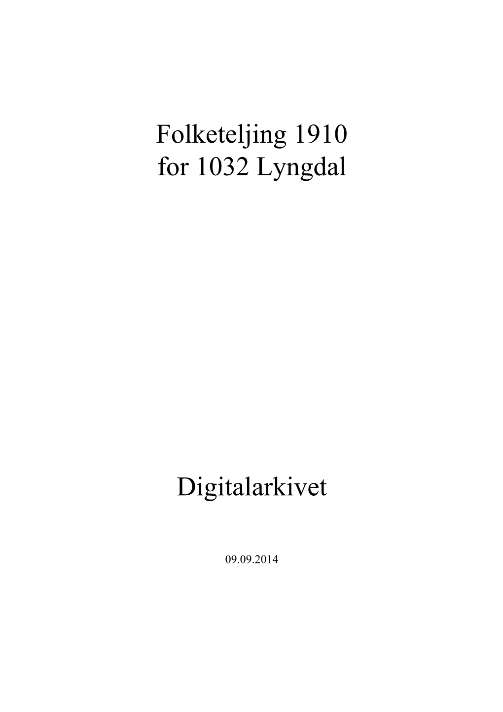 1032 Lyngdal