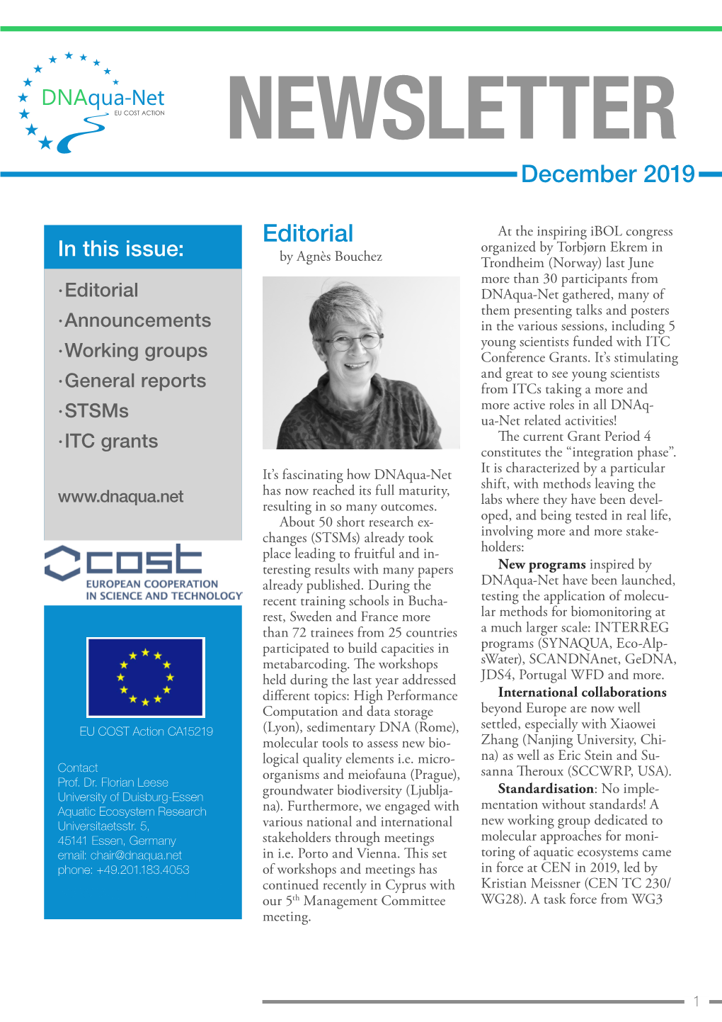 December 2019 Editorial