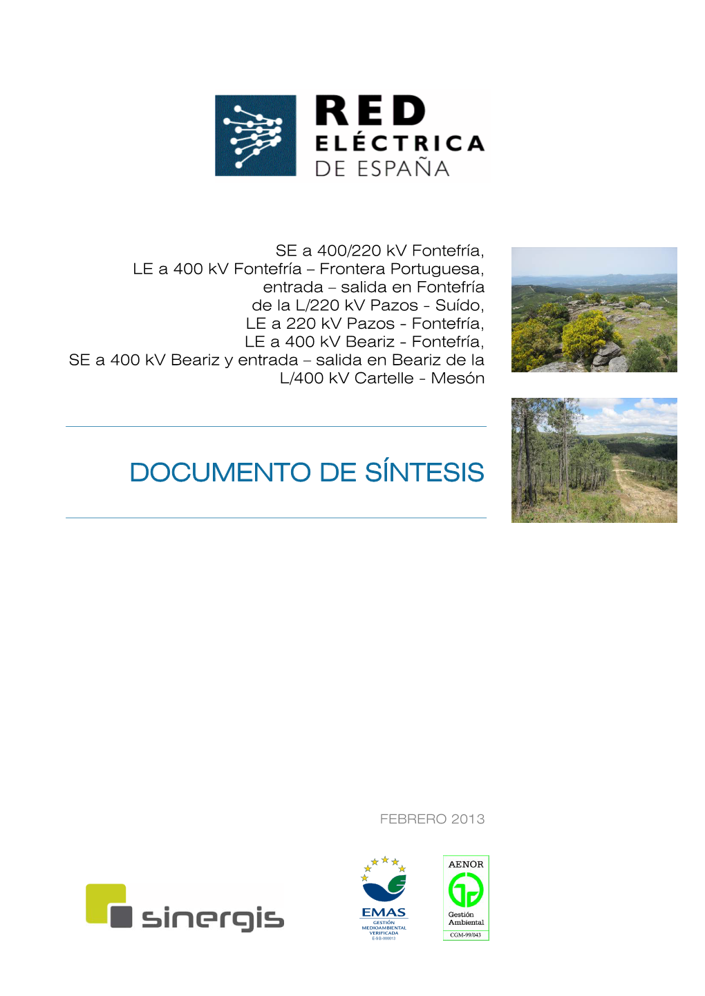 Documento Síntesis SE. Beariz 400 Kv.Pdf