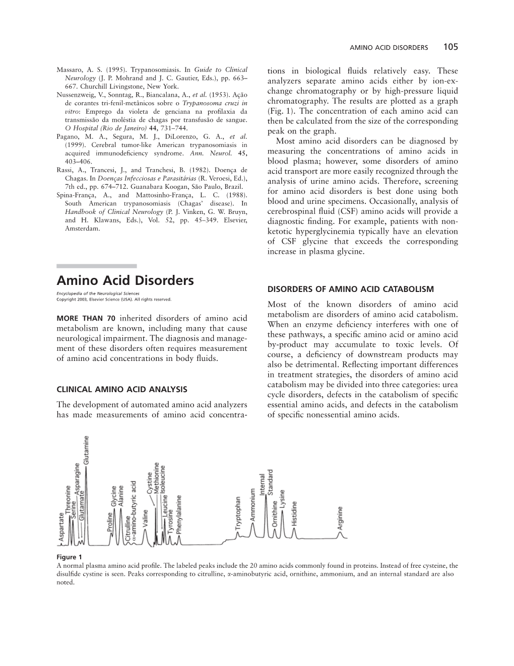 Amino Acid Disorders 105