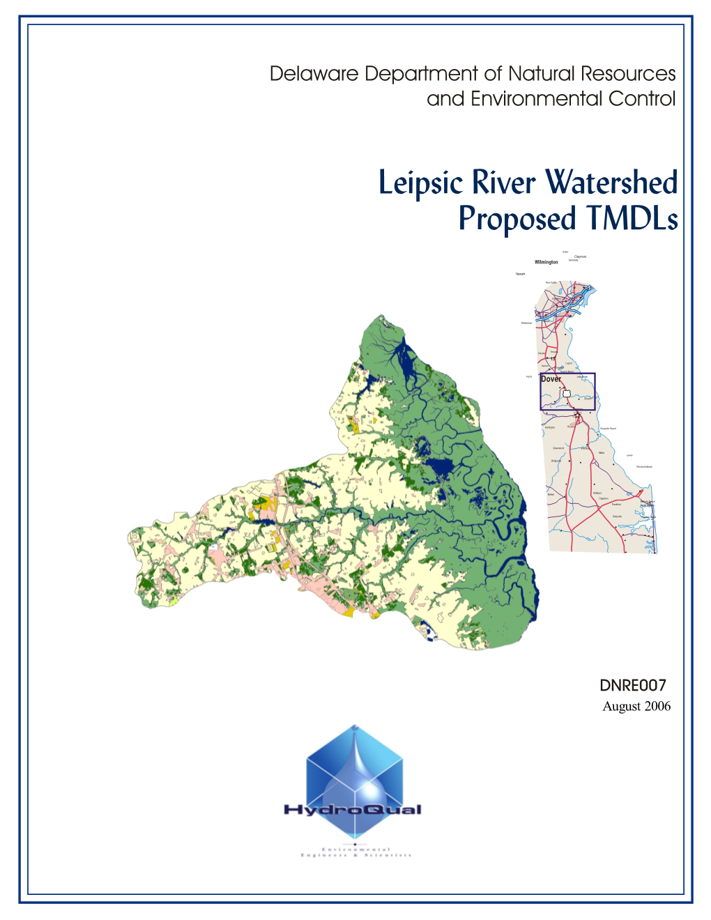 Leipsic River Watershed Proposed Tmdls
