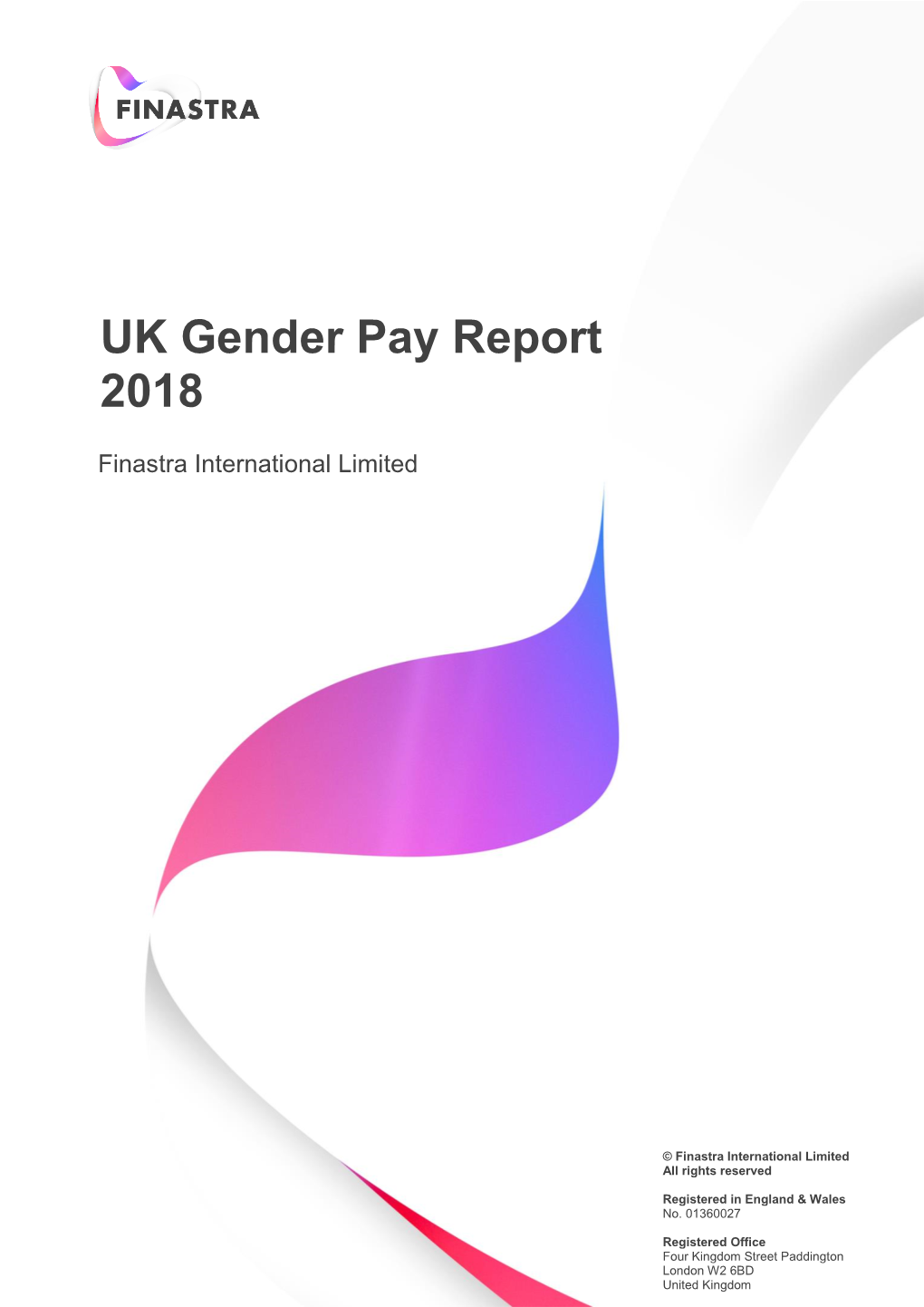 UK Gender Pay Report 2018