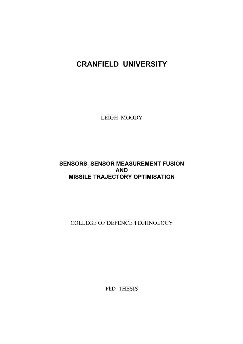 Cranfield University