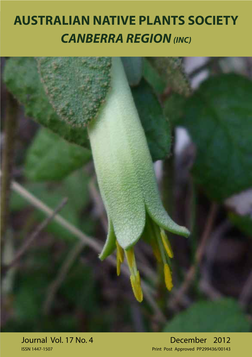 Australian Native Plants Society Canberra Region(Inc)