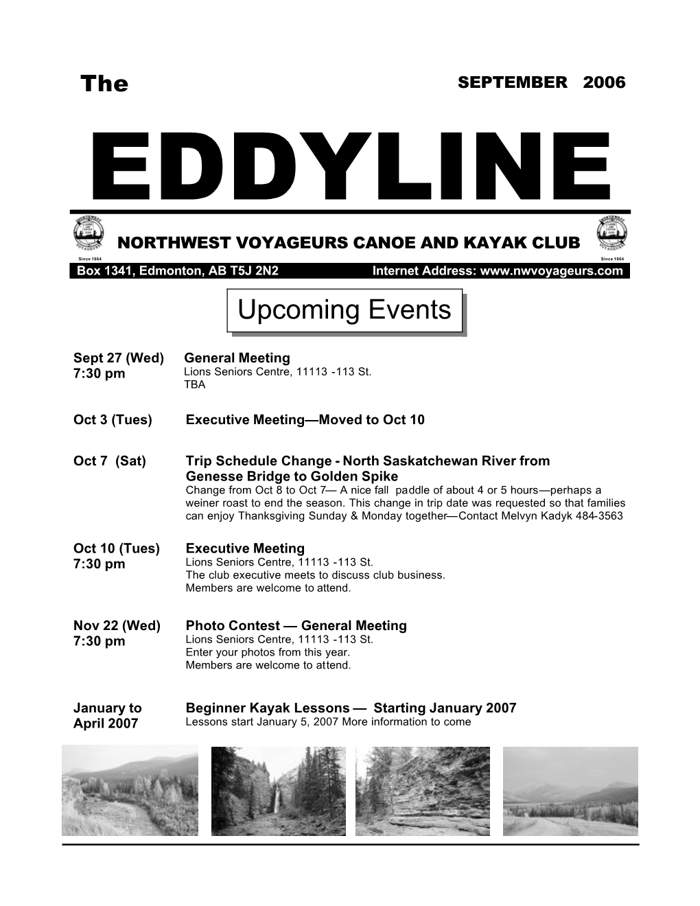 Eddyline Northwest Voyageurs Canoe and Kayak Club