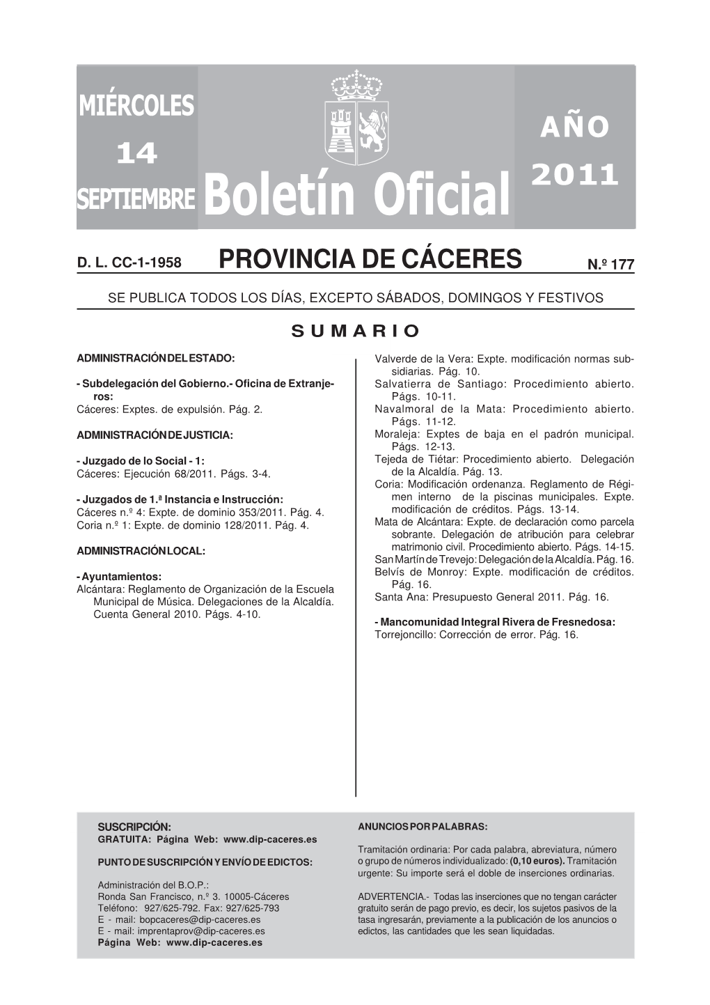 Boletín Oficial