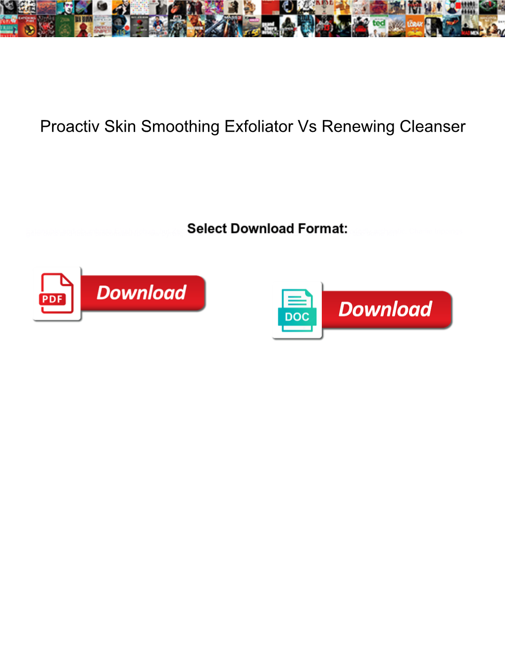 Proactiv Skin Smoothing Exfoliator Vs Renewing Cleanser