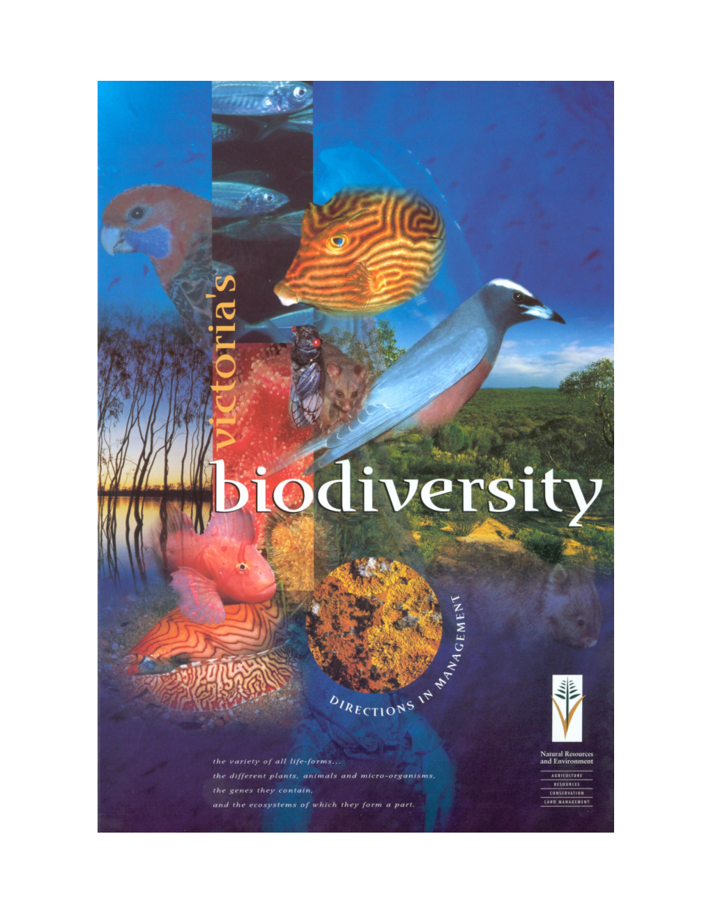 ' Victoria's Biodiversity: – Directions in Management'