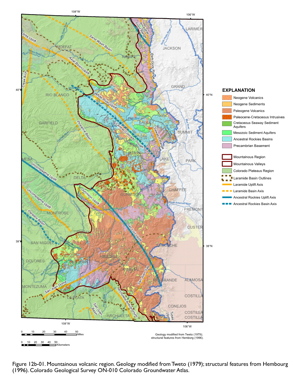 Figure 12B-01. Mountainous Volcanic Region