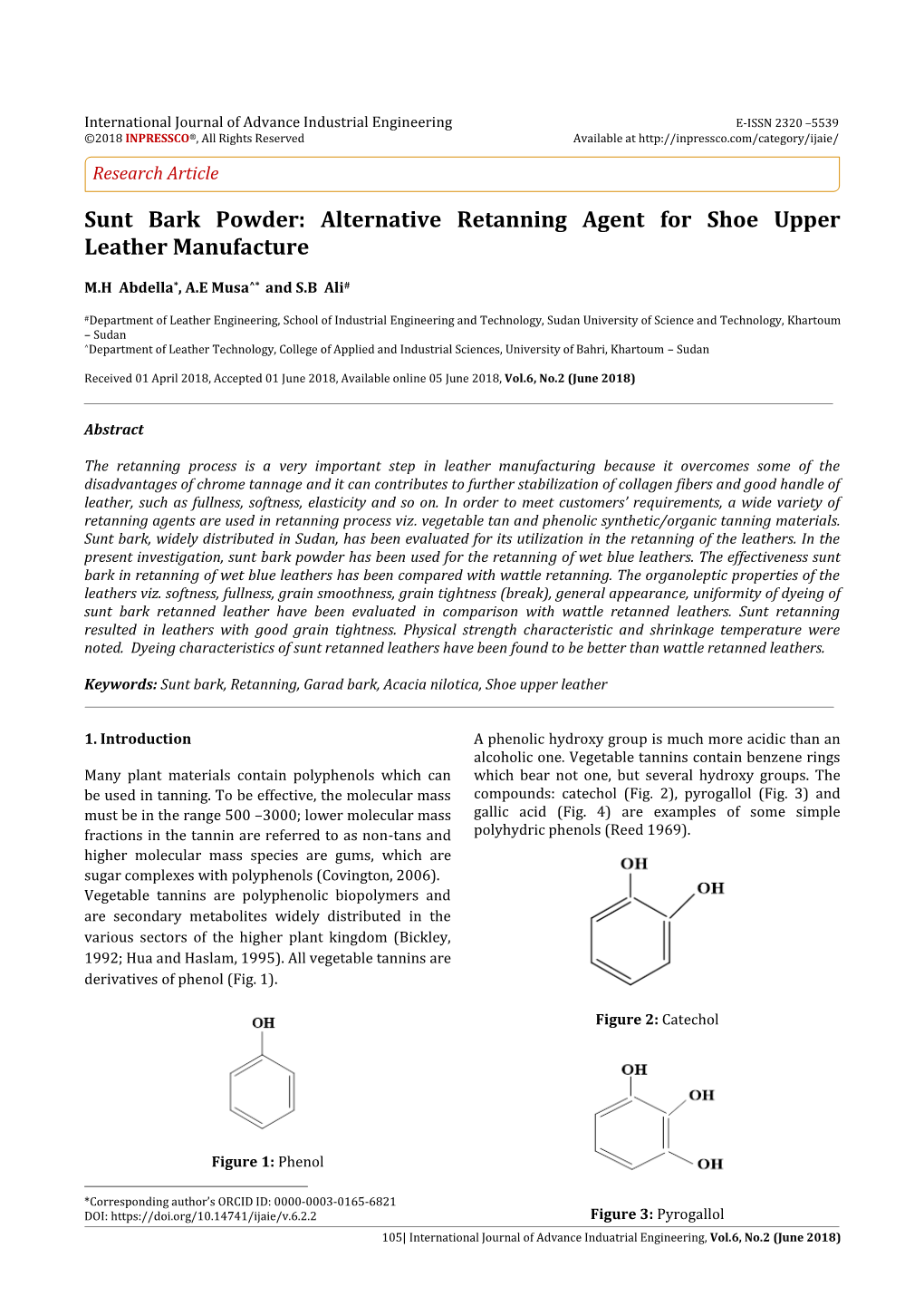 Sunt Bark Powder: Alternative Retanning Agent for Shoe Upper Leather Manufacture