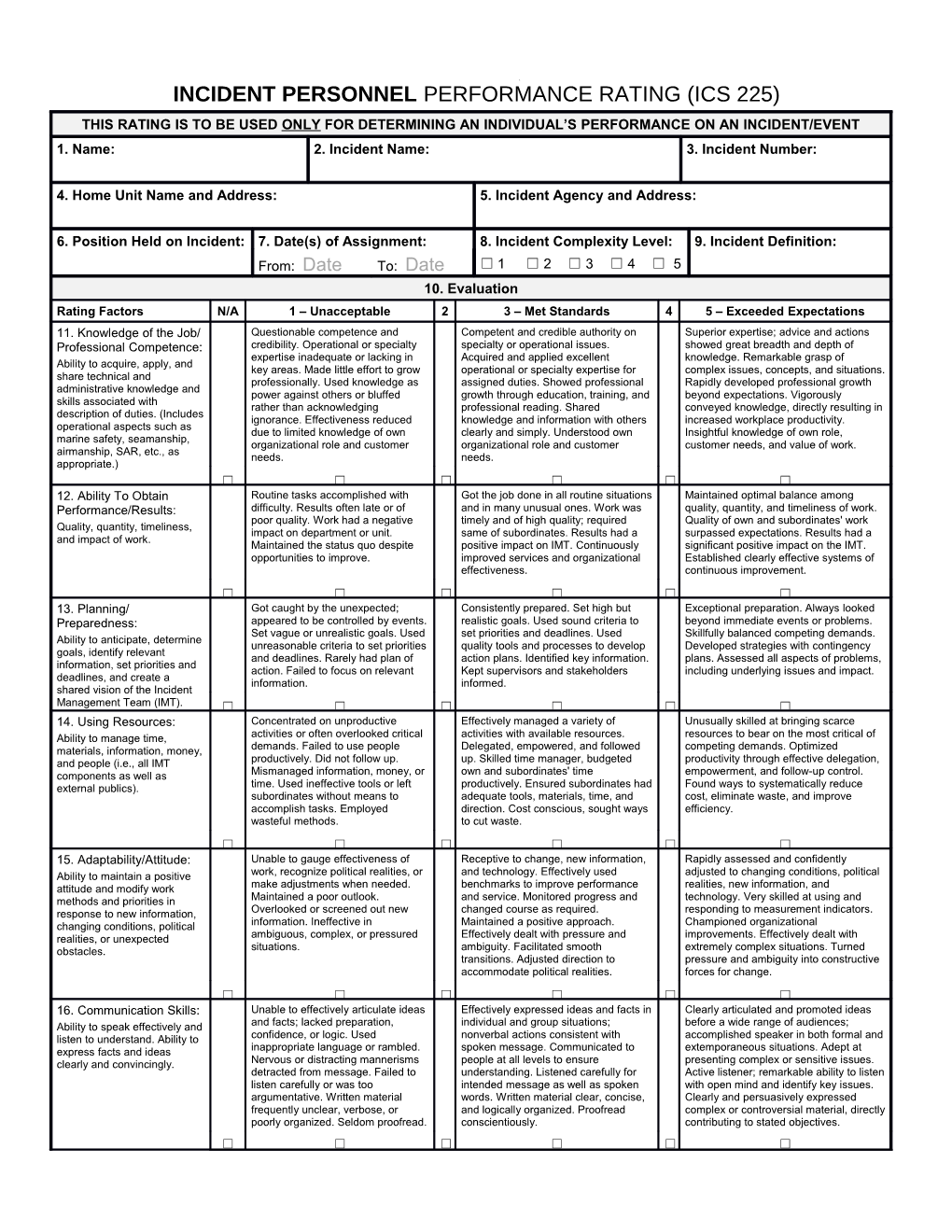 Incident Action Plan Safety Analysis s7