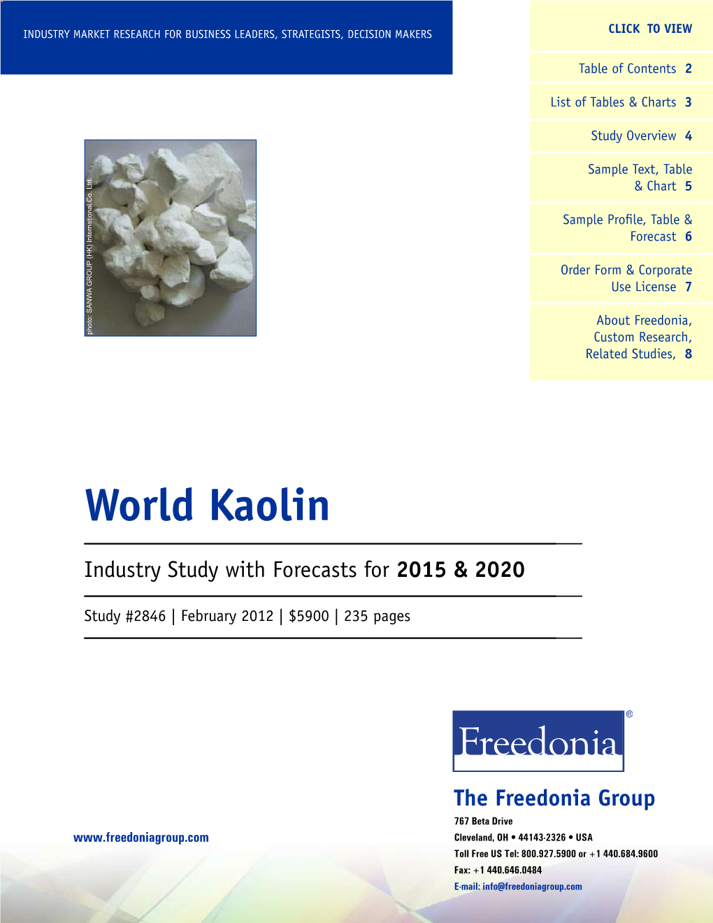 World Kaolin